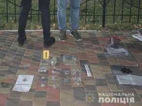 UA.KyivPolice Поліцейські затримали мешканця Київської області, який мав психотропних речовин на 5 мільйонів