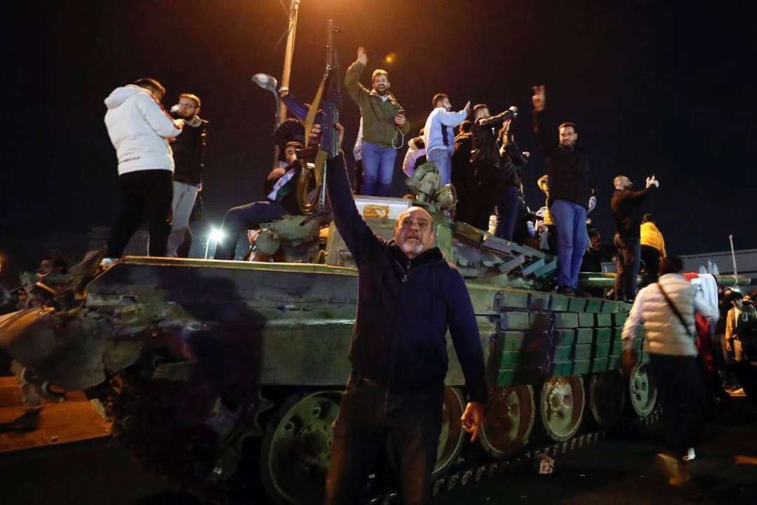 Ситуація у Сирії: повстанці зайняли Дамаск Ситуація у Сирії: повстанці зайняли Дамаск