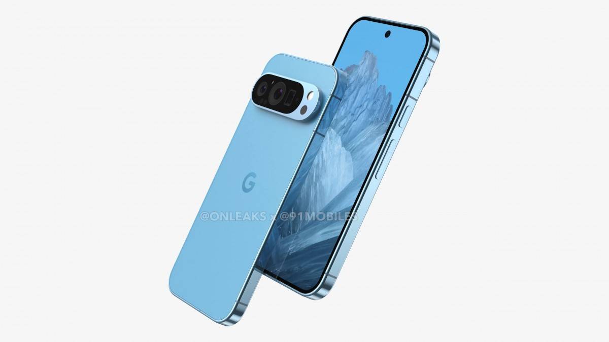 Фото: @ONLEAKS В Сеть "утекли" дизайн Google Pixel 9 и детали касательно бюджетника Pixel 8a