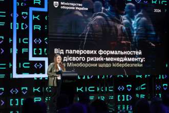 Черногоренко розповіла про електронний облік військового майна / Фото: МОУ Черногоренко розповіла про електронний облік військового майна / Фото: МОУ