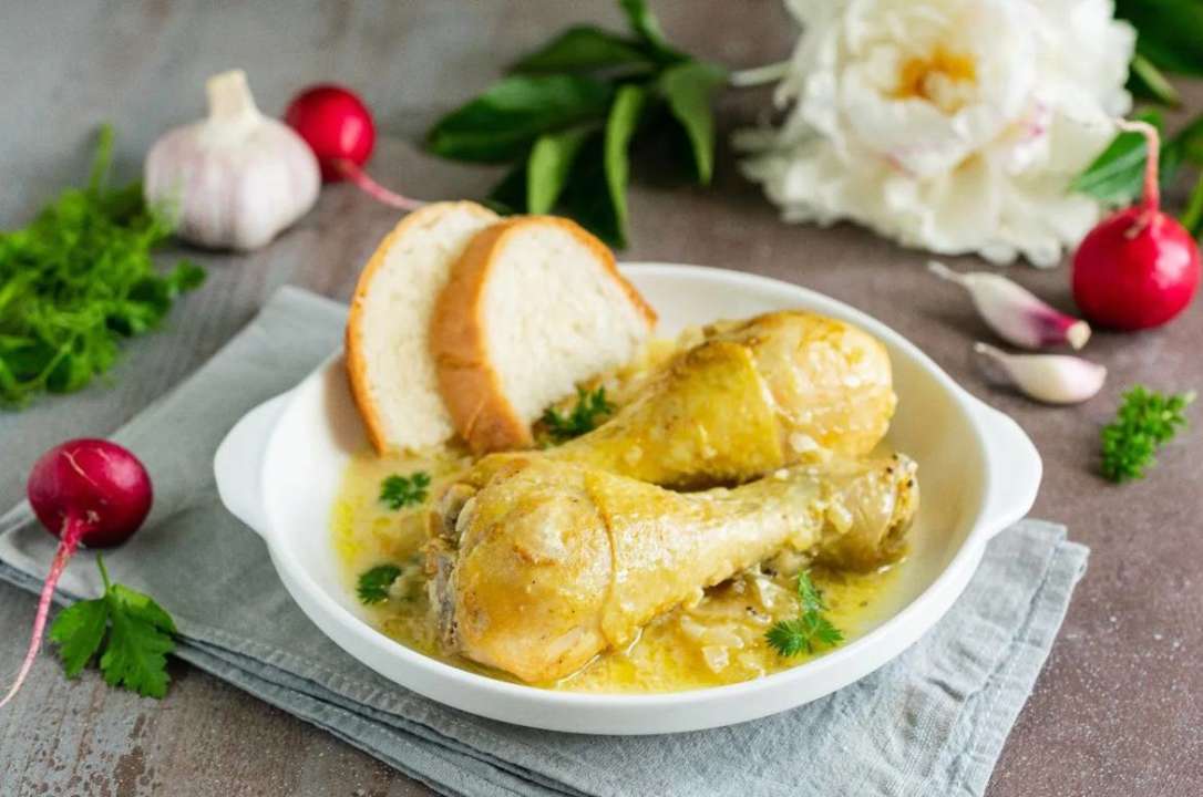 Куриные голени в горчичном соусе/Фото: man_darinka.food Просто тают во рту: куриные голени в горчичном соусе