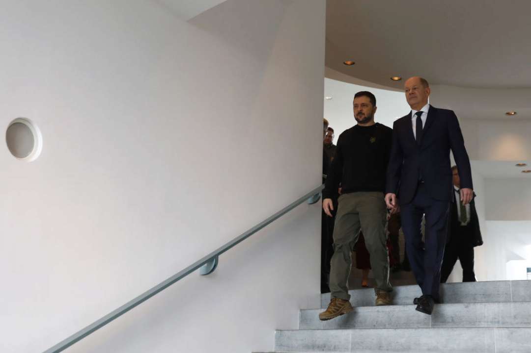 Зеленский назвал "Ящиком Пандоры" звонок Шольца путину