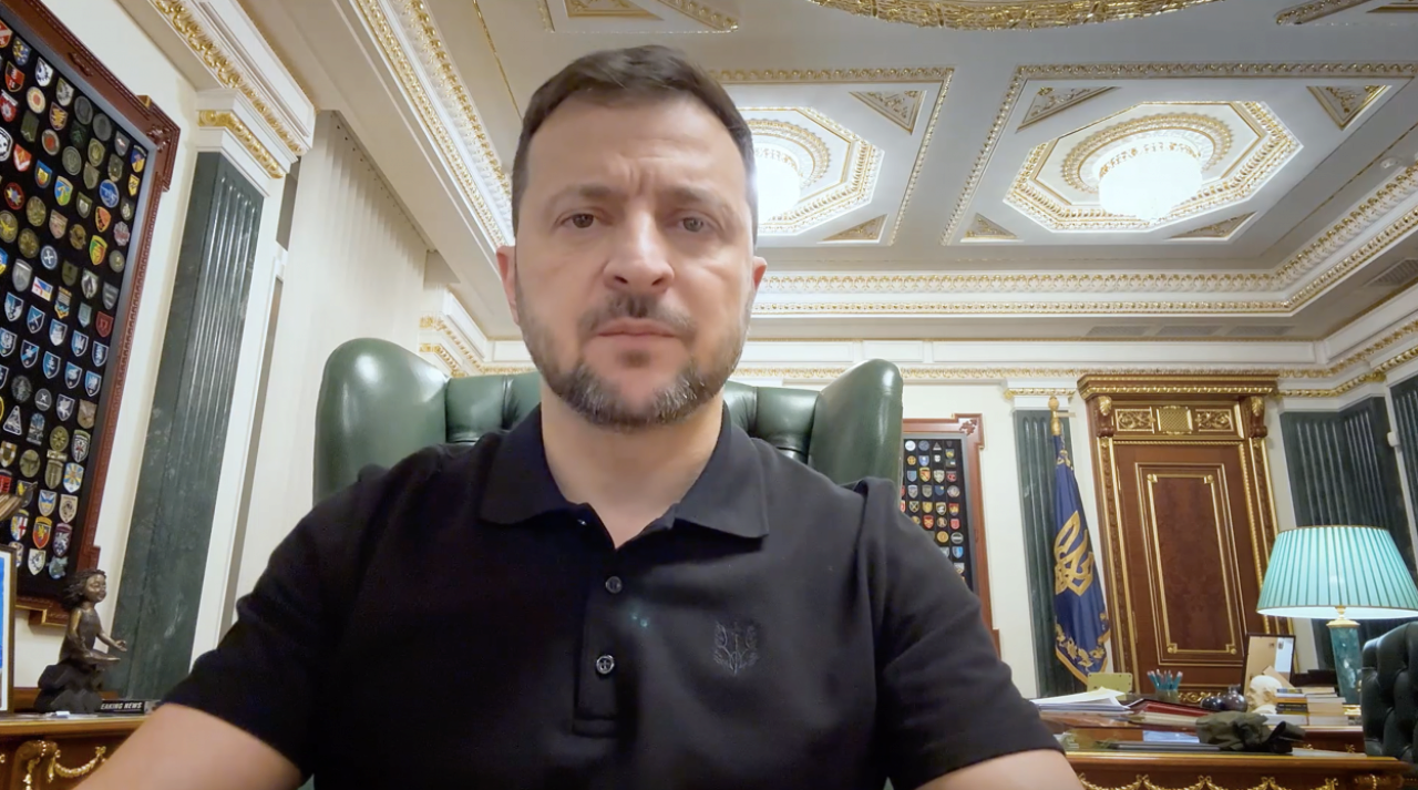 Зеленский отреагировал на утренний обстрел Киева/Фото: president.gov.ua Повседневный террор заслуживает все большего давления: Зеленский об утреннем обстреле Киева