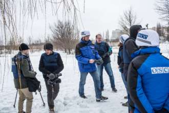 На Донбасі зафіксували 57 порушень "тиші"/Фото: Brendan Hoffman for Getty Images ОБСЄ