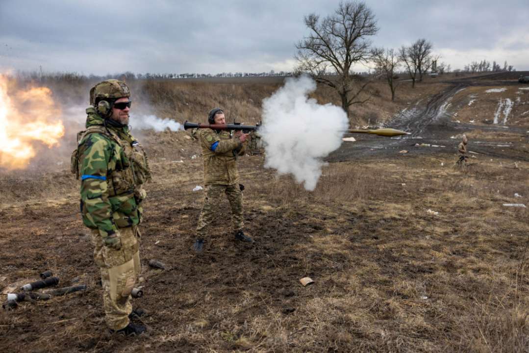 Бойцы ГПСУ ликвидировали группу вагнеровцев под Бахмутом/Фото: Getty Images