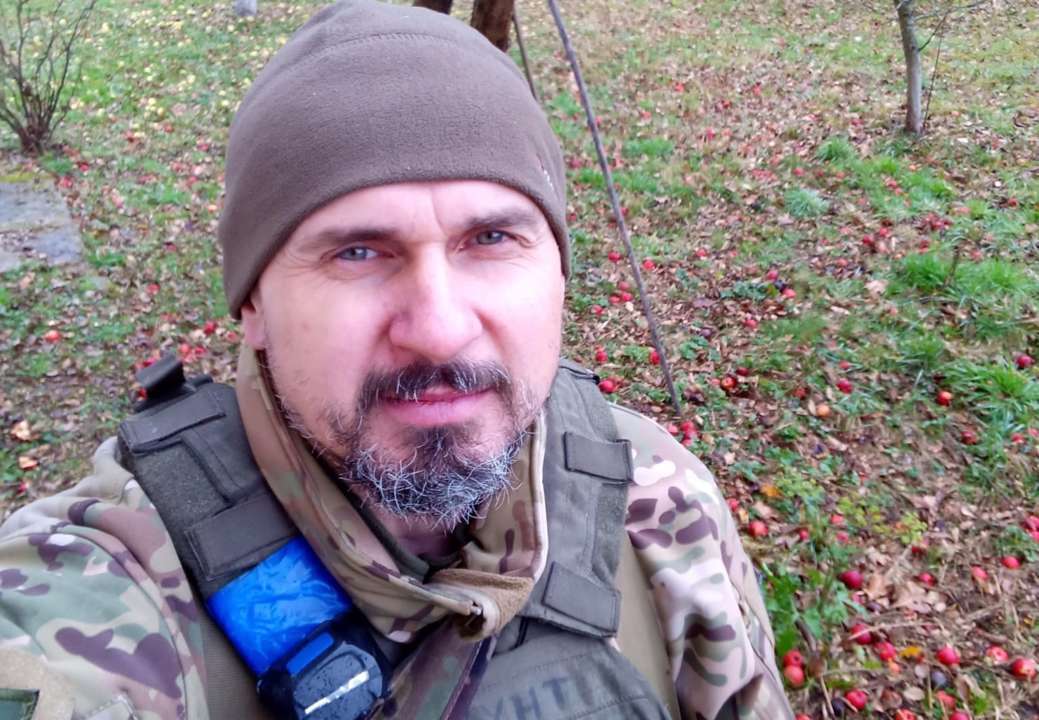 Олег Сенцов получил контузию на фронте/Фото: facebook.com/oleg.sentsov Олег Сенцов получил контузию на фронте