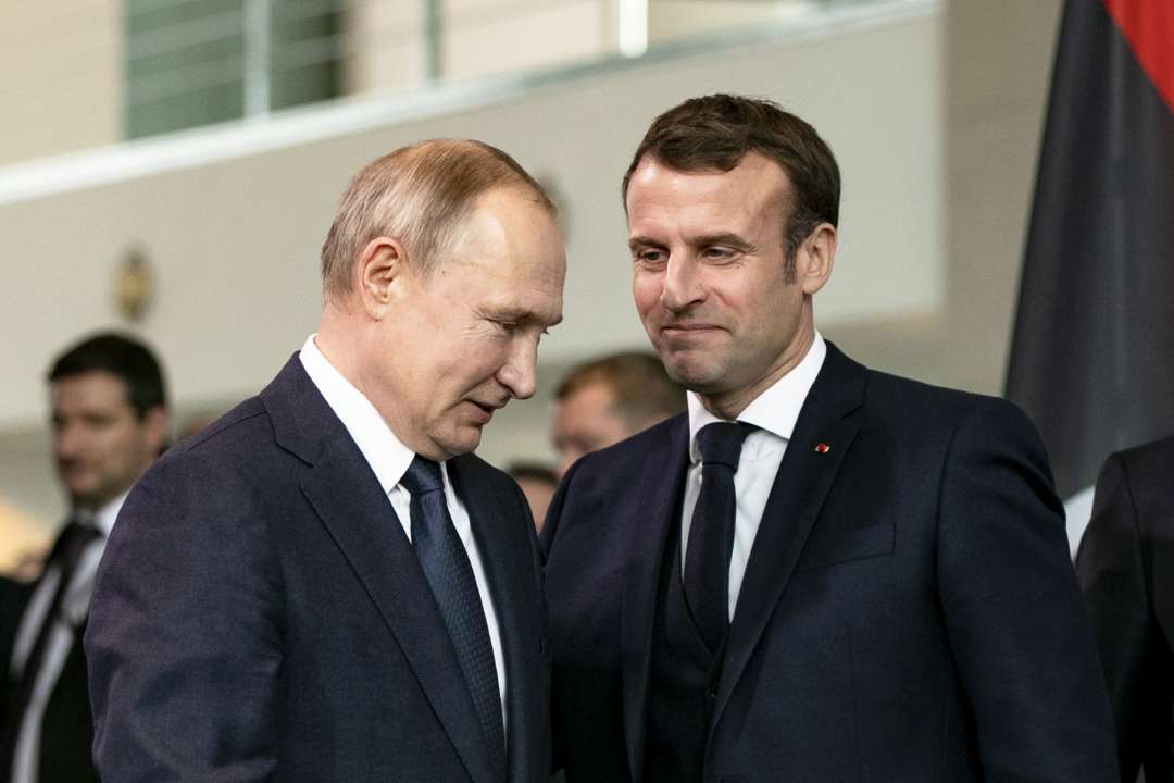 Встречу Путина и Макрона