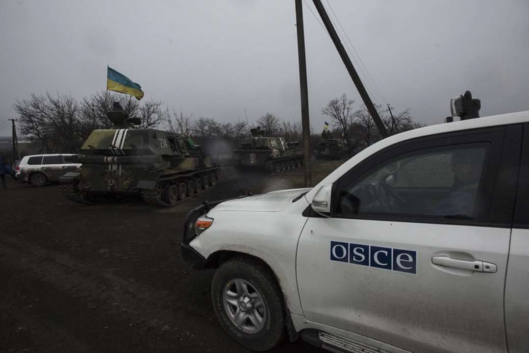 На Донбассе боевики обстреляли беспилотник ОБСЕ