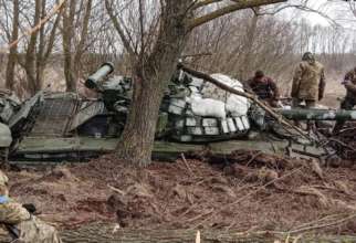 Украинцы разгромили танковое подразделение РФ, которое шло на Киев/Фото: facebook.com/kommander.nord Украинцы разгромили танковое подразделение РФ, которое шло на Киев