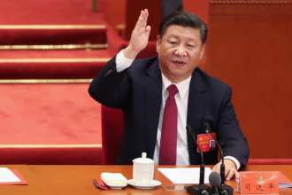Китай милитаризует искусственные острова/Фото: Lintao Zhang/Getty Images Президент Китая Си Цзиньпинь