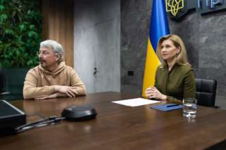 Елена Зеленская посетила торжественную церемонию / Фото: Instagram В военном стиле: Зеленская приняла участие в церемонии с королевской семьей