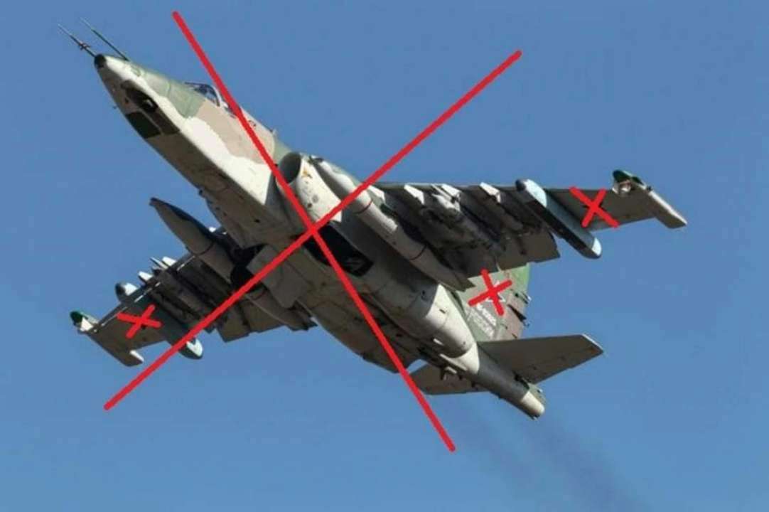 Наші зенітники збили ще один Су-25 росіян