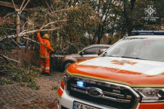 Сьогодні прогнозують сильні пориви вітру. Фото: ДСНС України прогноз погоди на 5 листопада 2023 року
