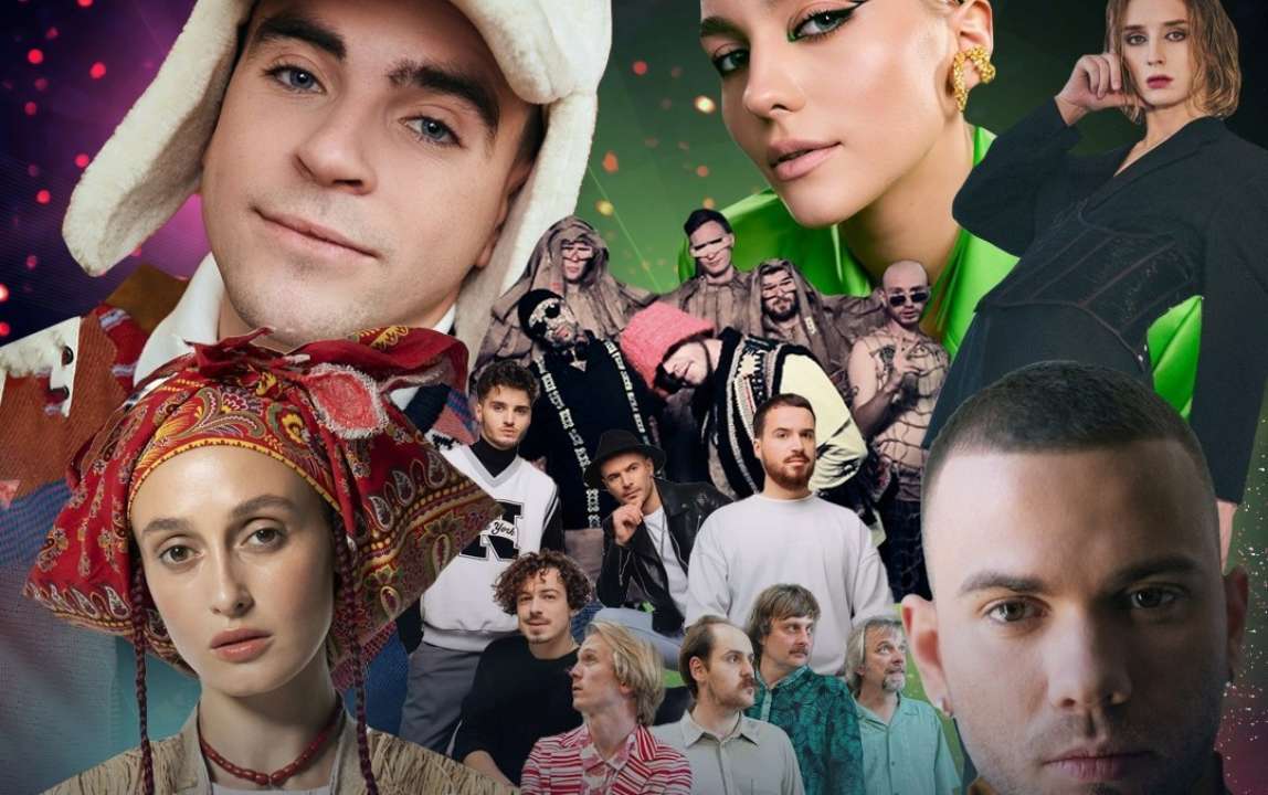 Фіналісти нацвідбору на "Євробачення-2022"/Фото: Євробачення for Facebook "Євробачення-2022": оголошено імена фіналістів національного відбору
