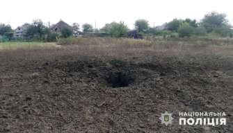 Последствия атак Донецкой области/Фото: Нацполиция Последствия атак Донецкой области/Фото: Нацполиция