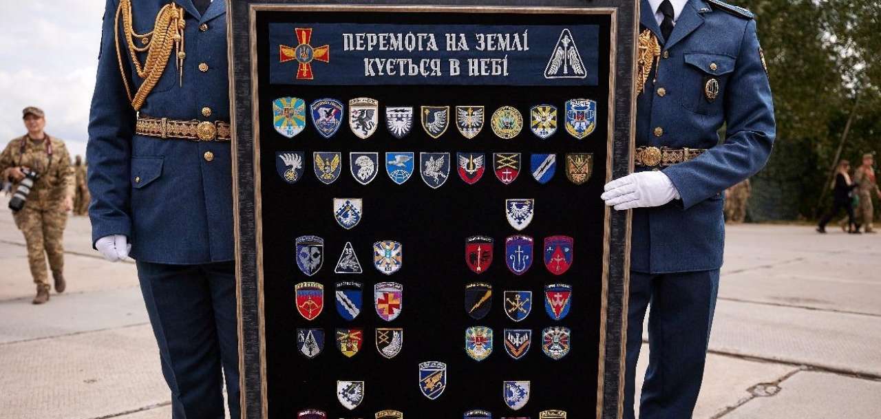 Подразделения воздушных сил Украины получили почетные звания. Фото: ПС Украины Подразделения воздушных сил Украины