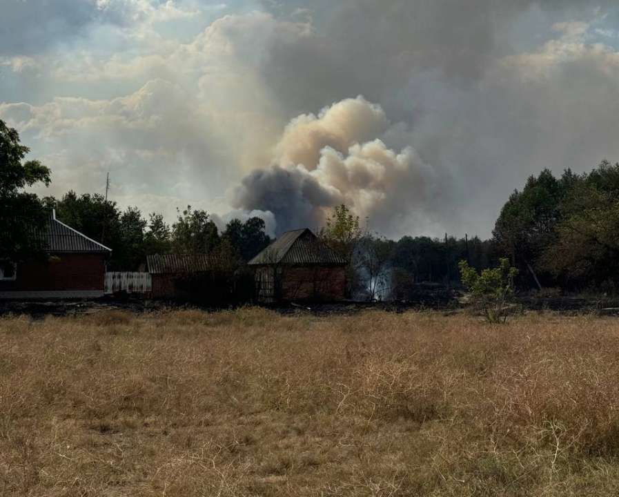 В Полтавской области 20 населенных пунктов остались без света в результате дроновой атаки/Фото: Филипп Пронин