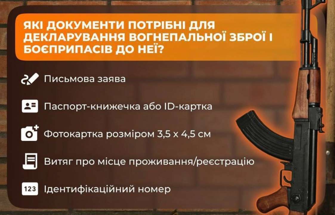 Условия для декларирования