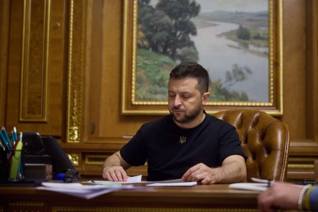 Зеленский провел телефонный разговор с премьер-министром Израиля Лапидом/Фото: ОП Зеленский