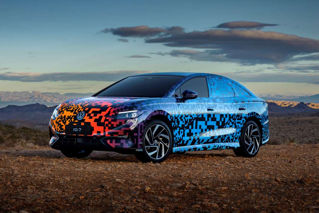 Volkswagen вперше показала електричну новинку ID.7/Фото: Volkswagen Volkswagen ID.7 у камуфляжі