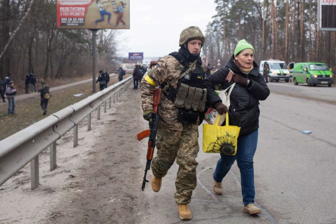 Із Запорізької області евакуюють дітей/Фото: Getty Images