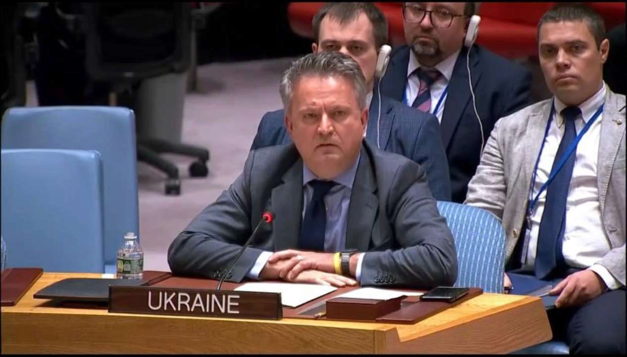 Кислица назвал условия для завершения войны в Украине/Фото: Twitter/Автор: Sergiy Kyslytsya ООН