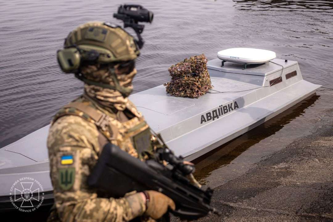 СБУ показала тестирование дрона Sea Baby, на производство которого донатили украинцы/Фото: СБУ СБУ показала тестирование обновленного дрона "Sea Baby": улучшенный и еще более смертоносный (видео)