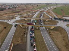 Блокування автобусів на кордоні з Польщею: консул України не зафіксував затримання транспорту/Фото: Getty Images Блокування автобусів на кордоні з Польщею: консул України не зафіксував затримання транспорту/Фото: Getty Images