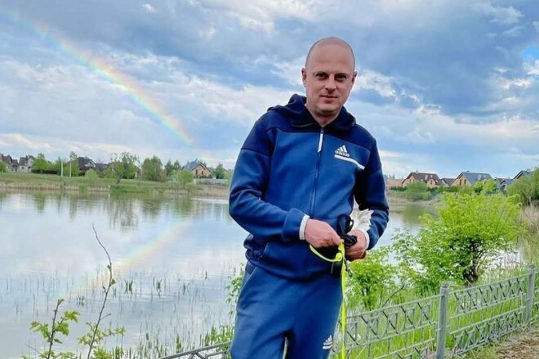 фото:instagram @v.vatsko український футбольний коментатор зловив величезного коропа