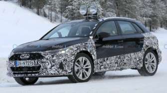 Фото: motor1 З’явилися шпигунські фото нових Audi А3 та Audi Q8
