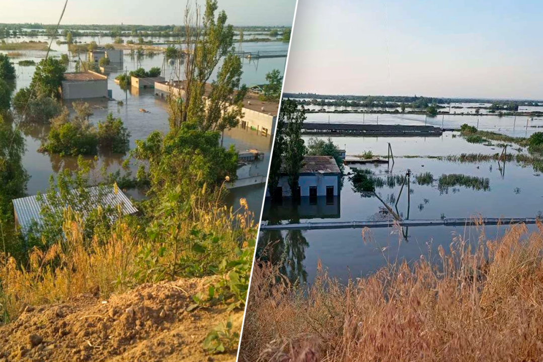 Подрыв Каховской ГЭС привел к затоплению осетрового предприятия / Фото: minagro.gov.ua Подрыв Каховской ГЭС привел к затоплению осетрового предприятия / Фото: minagro.gov.ua