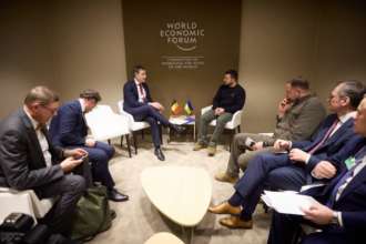 Президент Украины провел встречу с Королем и Премьер-министром Бельгии/Фото: Офис президента Зеленский об итогах работы в Давосе: "Среди главного – Формула мира и ее поддержка"