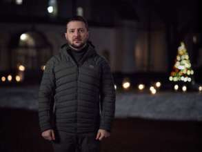 Владимир Зеленский поздравил украинцев с Рождеством. Фото: president.gov Зеленский Рождество