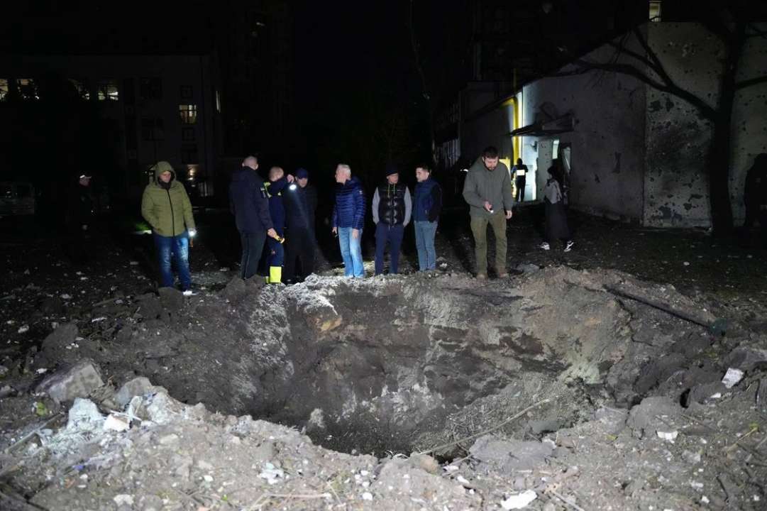 Ночью оккупанты атаковали Харьков/Фото: Суспільне Харків Ночью оккупанты атаковали Харьков/Фото: Суспільне Харків