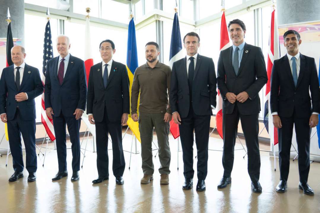 Министры иностранных дел G7 выступили с заявлением о поддержке Украины/Фото: Getty Images Министры иностранных дел G7 выступили с заявлением о поддержке Украины/Фото: Getty Images