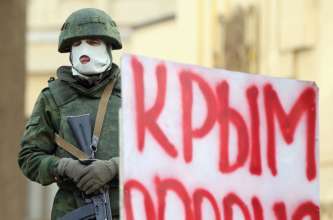 Спустя 10 лет россиянам стало не до празднования "крымской весны"/Фото: Getty Images Спустя 10 лет россиянам стало не до празднования "крымской весны"/Фото: Getty Images