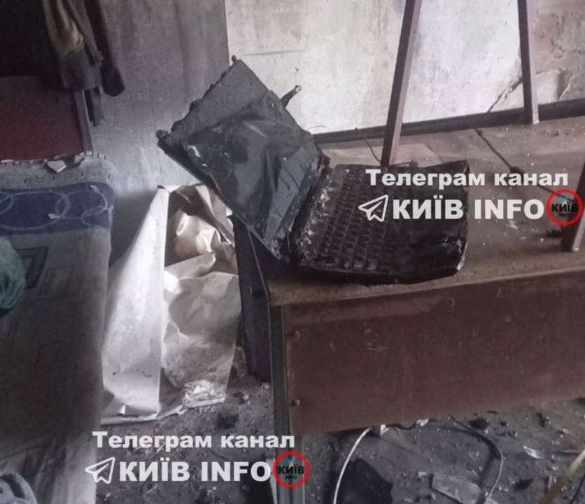 Наслідки пожежі/Фото: telegram Наслідки пожежі