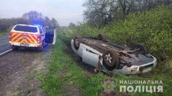 Фото: Отдел коммуникации полиции Полтавщины ДТП на трассе "Р-42"
