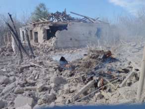 Рашисти гатять по Херсонщині/Фото: Олександр Прокудін Рашисти гатять по Херсонщині/Фото: Олександр Прокудін