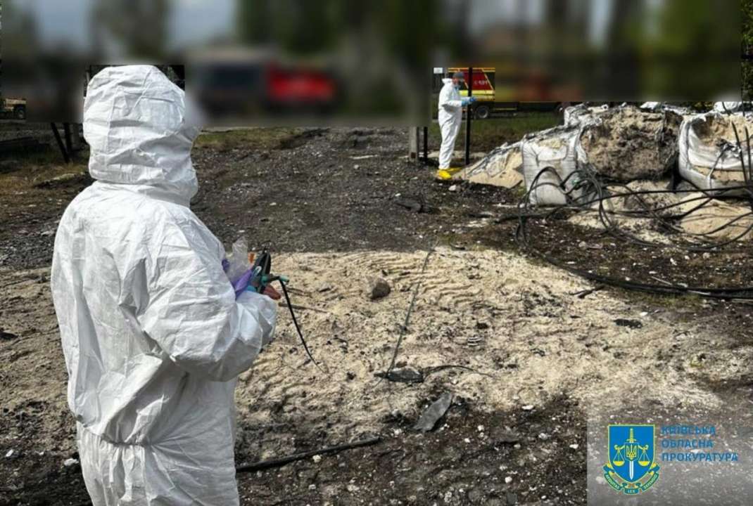 Обстріл Трипільської ТЕС: прокурори встановлюють наслідки для довкілля