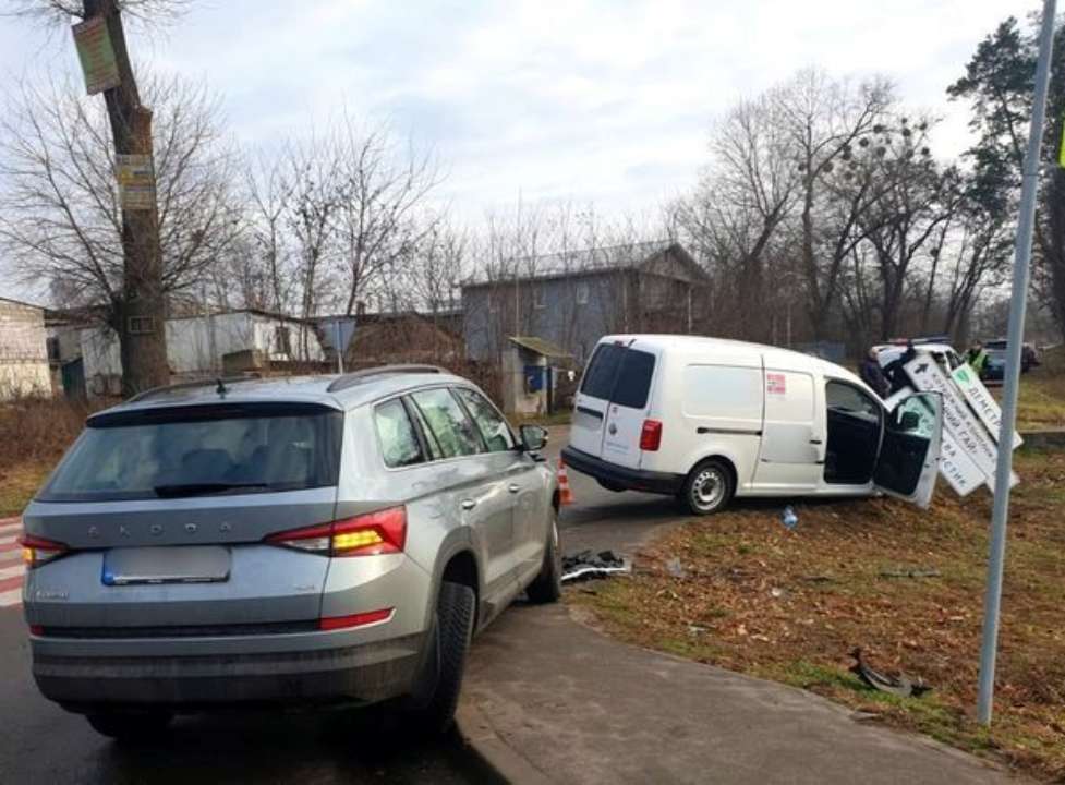 Поблизу Борисполя сталася ДТП двох іномарок
