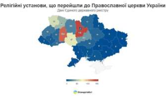 В Украине до сих пор действуют более 8 000 общин РПЦ/Фото: opendatabot В Украине до сих пор действуют более 8 000 общин РПЦ — Опендатабот