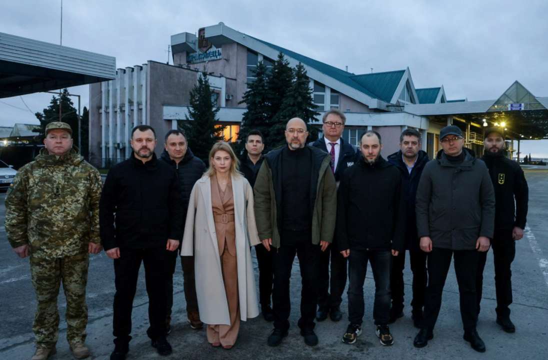 Польские чиновники не пришли к границе на встречу с представителями Украины/Фото: Денис Шмыгаль Польские чиновники не пришли к границе на встречу с представителями Украины/Фото: Денис Шмыгаль