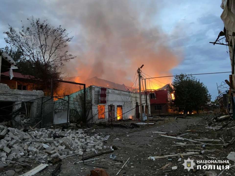 Враг ударил по Харьковской и Донецкой областях/Фото: Нацполиция