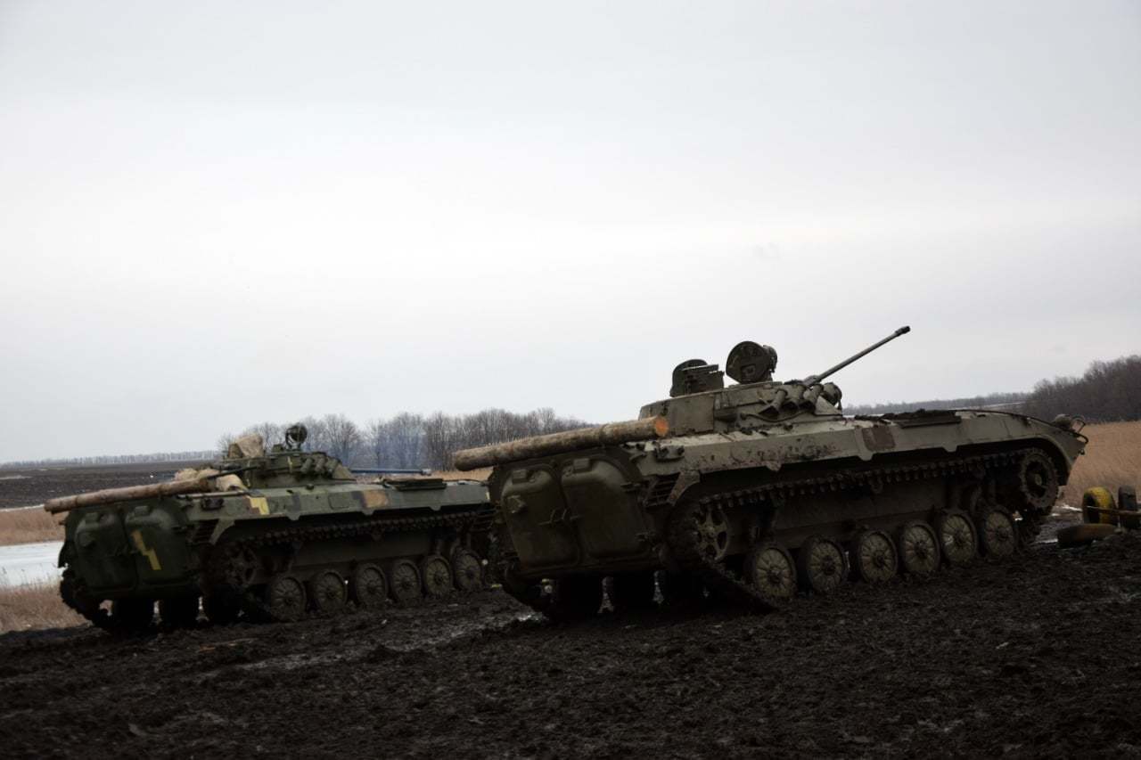 Фото: штаб ООС Военные учения