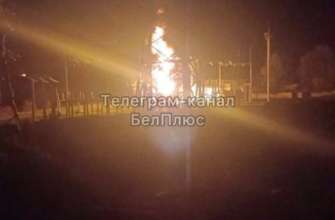 В Белгороде загорелась ТЭЦ/Фото: Telegram ТЭЦ