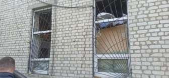 Обстріл Козачої Лопані/Фото: ДСНС Обстріл Козачої Лопані/Фото: ДСНС