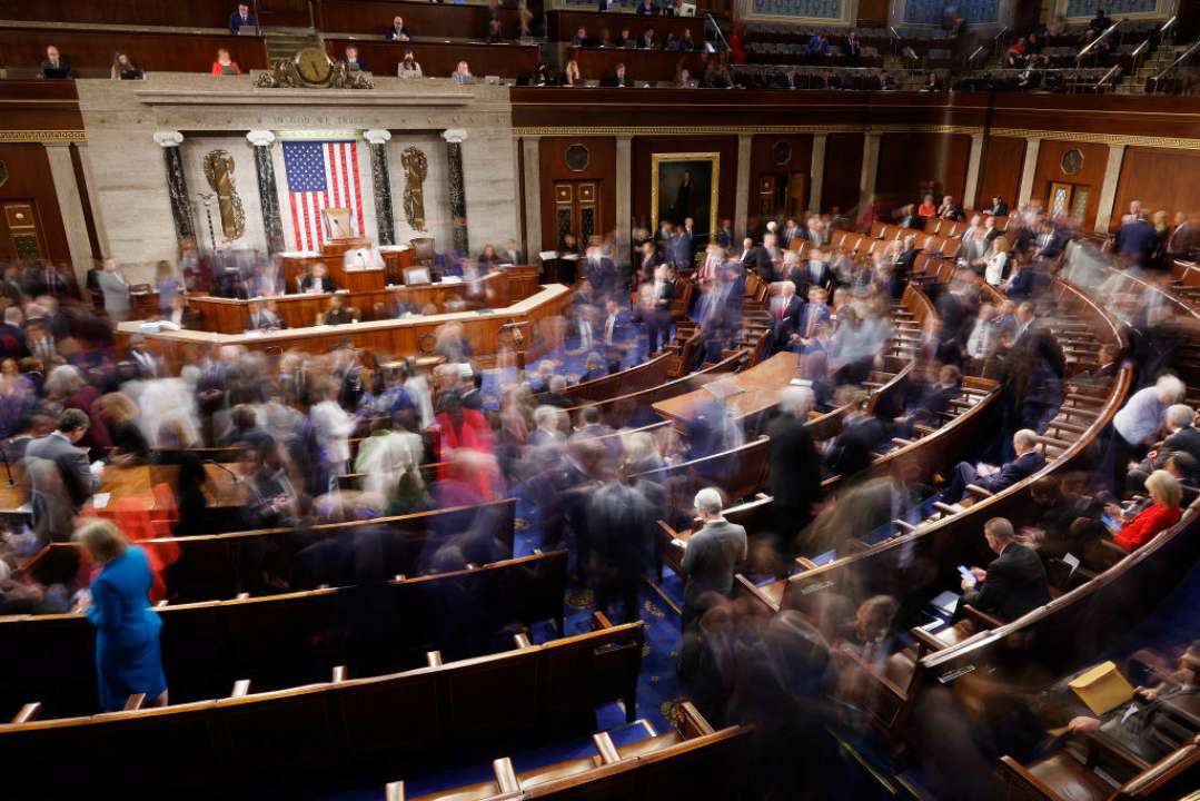 Спікер Палати представників США має намір після канікул розглянути свій законопроєкт про допомогу Україні/Фото: Getty Images