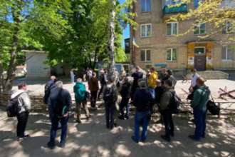 У ТЦК зараз приходять люди, які впевнені, що їх не призвуть/Фото: hromadske "Не будуть призвані": у Раді розповіли, хто зараз стоїть у черзі до ТЦК і СП