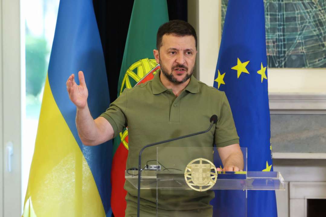 Зеленський: Використання будь-якого західного озброєння по території росії — питання часу/Фото: Getty Images
